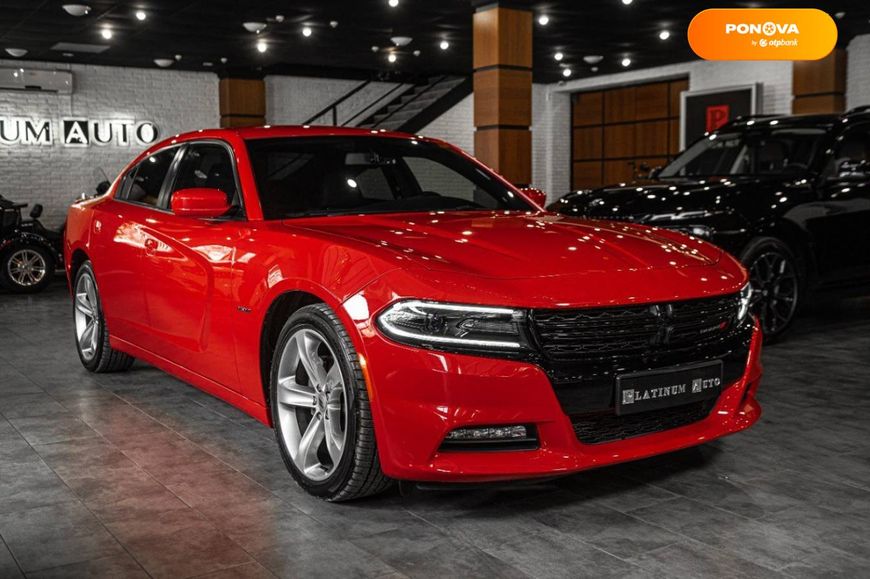 Dodge Charger, 2018, Бензин, 5.65 л., 118 тыс. км, Седан, Красный, Одесса 26502 фото