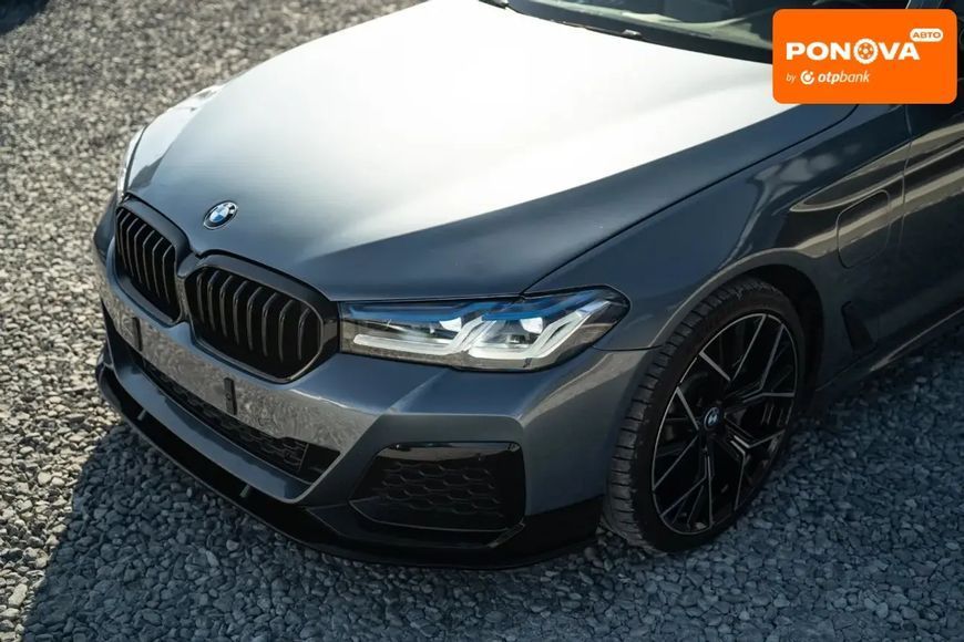 BMW 5 Series, 2018 г., Гибрид (PHEV), 76 тыс. км, Седан, Серый, Черновцы AT-10414427 фото