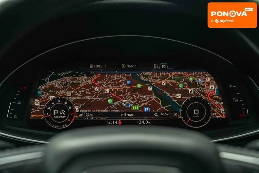 Audi Q7, 2017 р., Бензин, 158 тис. км, Позашляховик / Кросовер, Сірий, Чернівці AT-10418306 фото