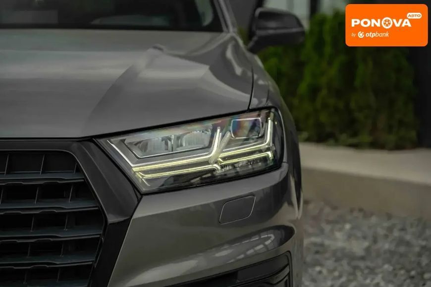 Audi Q7, 2017 р., Бензин, 158 тис. км, Позашляховик / Кросовер, Сірий, Чернівці AT-10418306 фото