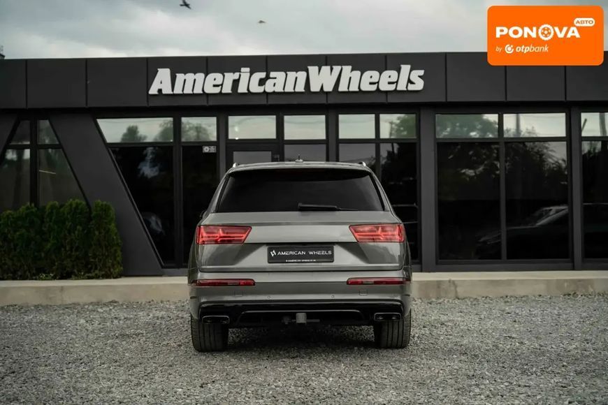 Audi Q7, 2017 р., Бензин, 158 тис. км, Позашляховик / Кросовер, Сірий, Чернівці AT-10418306 фото