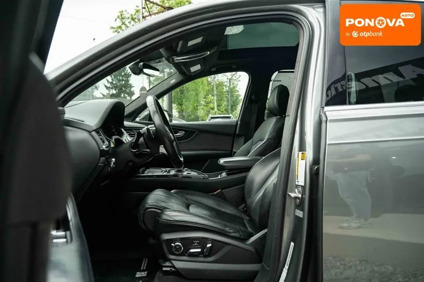 Audi Q7, 2017 р., Бензин, 158 тис. км, Позашляховик / Кросовер, Сірий, Чернівці AT-10418306 фото