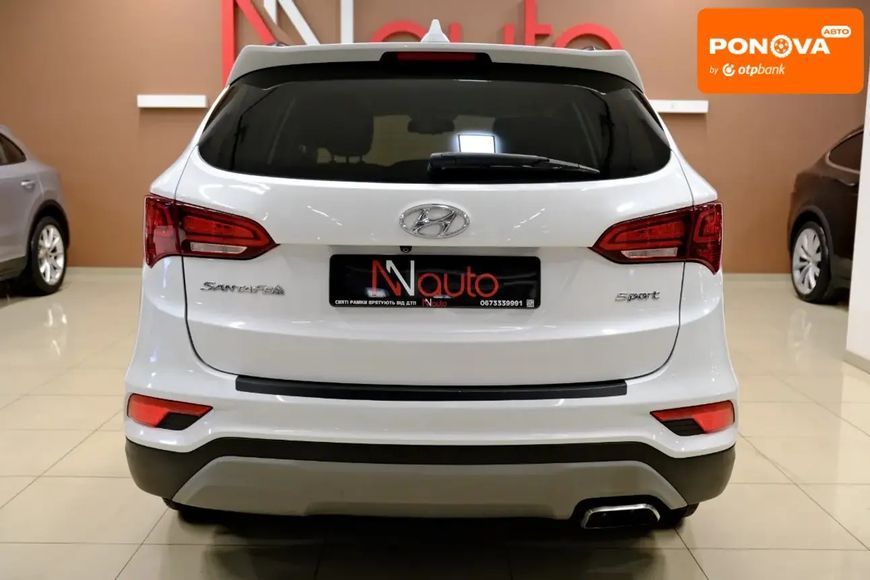Hyundai Santa FE, 2019 г., Бензин, 135 тыс. км, Внедорожник / Кроссовер, Белый, Одесса AT-10408437 фото