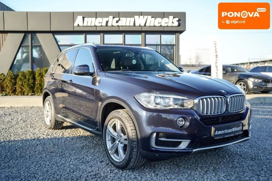 BMW X5, 2015 р., Дизель, 115 тис. км, Позашляховик / Кросовер, Синій, Чернівці AT-10407347 фото