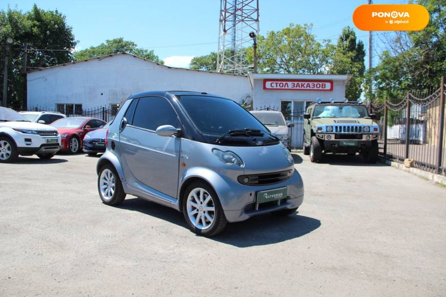 Smart Fortwo, 2001, Бензин, 185 тис. км, Кабріолет, Сірий, Одеса 108171 фото