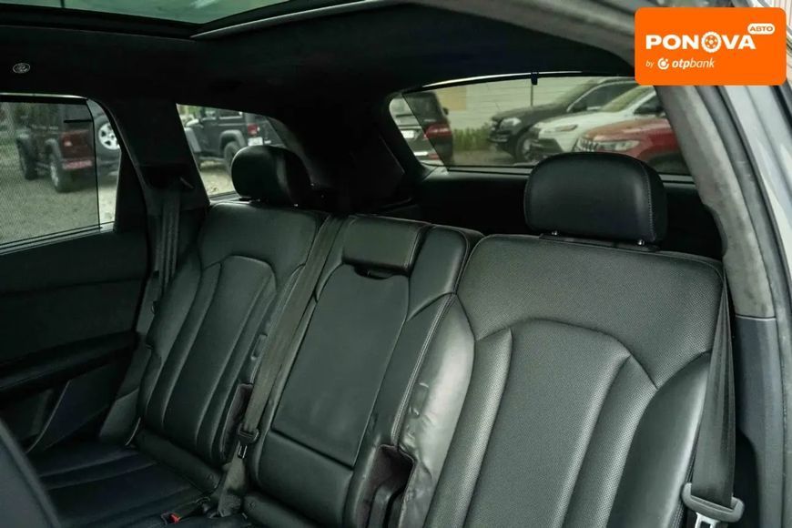 Audi Q7, 2017 р., Бензин, 158 тис. км, Позашляховик / Кросовер, Сірий, Чернівці AT-10418306 фото