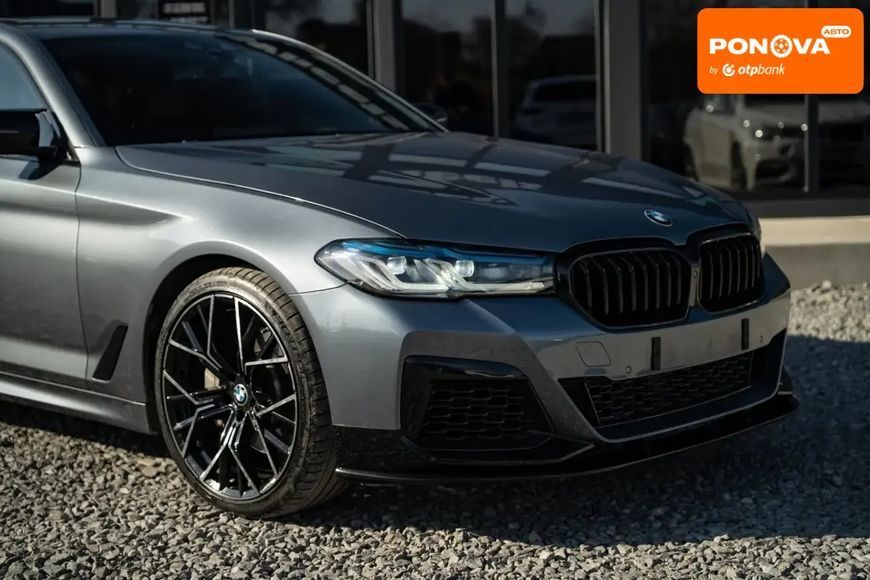 BMW 5 Series, 2018 г., Гибрид (PHEV), 76 тыс. км, Седан, Серый, Черновцы AT-10414427 фото