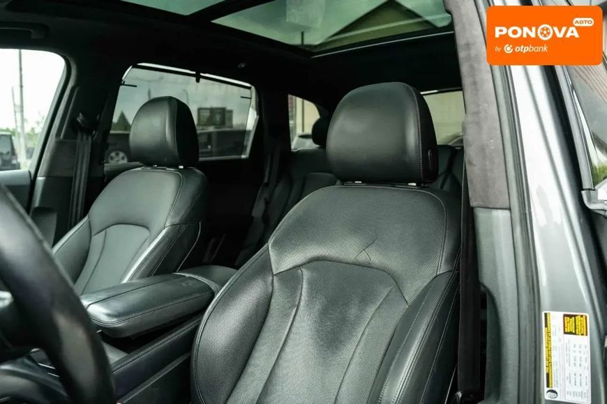 Audi Q7, 2017 р., Бензин, 158 тис. км, Позашляховик / Кросовер, Сірий, Чернівці AT-10418306 фото