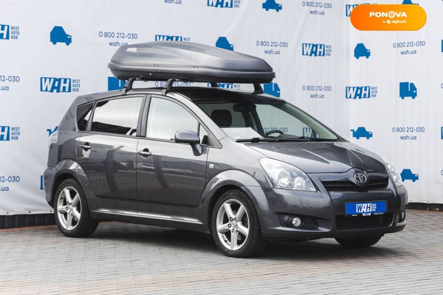 Toyota Corolla Verso, 2007, Дизель, 2.2 л., 307 тыс. км, Минивен, Серый, Луцк 20211 фото