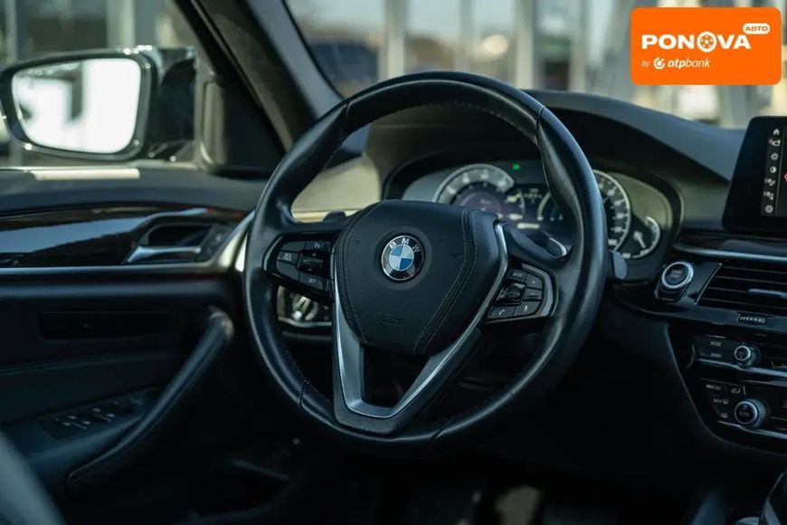 BMW 5 Series, 2018 г., Гибрид (PHEV), 76 тыс. км, Седан, Серый, Черновцы AT-10414427 фото