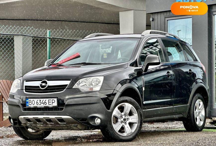 Opel Antara, 2006, Дизель, 2 л., 194 тис. км, Позашляховик / Кросовер, Чорний, Тернопіль 29428 фото