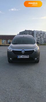 Renault Dokker, 2015, Дизель, 1.46 л., 298 тис. км, Мінівен, Коричневий, Львів Cars-Pr-147089 фото