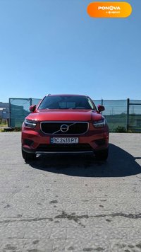 Volvo XC40, 2018, Бензин, 2 л., 57 тис. км, Позашляховик / Кросовер, Червоний, Львів Cars-Pr-215986 фото