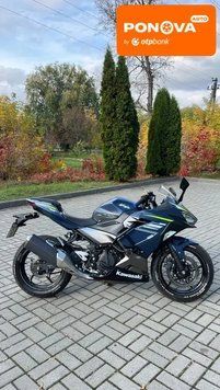 Kawasaki Ninja 400, 2022 г., Бензин, 15 тыс. км, Спортбайк, Синий, Прилуки AT-10430006 фото