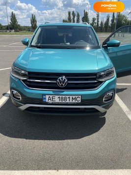 Volkswagen T-Cross, 2021, Бензин, 1 л., 23 тис. км, Позашляховик / Кросовер, Зелений, Кривий Ріг Cars-Pr-242289 фото