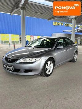 Mazda 6, 2003 р., Дизель, 238 тис. км, Седан, Сірий, Запоріжжя AT-10416117 фото