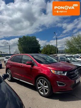 Ford Edge, 2017 р., Бензин, 79 тис. км, Позашляховик / Кросовер, Червоний, Черкаси AT-10417164 фото