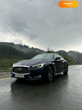 Infiniti Q60, 2017, Бензин, 3 л., 162 тис. км, Купе, Синій, Київ Cars-Pr-234944 фото