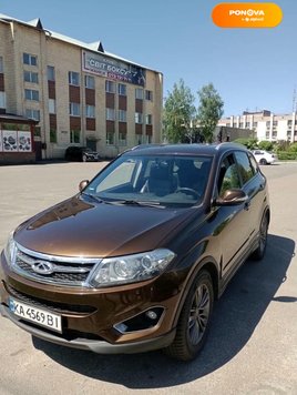 Chery Tiggo 5, 2016, Газ пропан-бутан / Бензин, 1.97 л., 130 тис. км, Позашляховик / Кросовер, Коричневий, Бровари Cars-Pr-168324 фото