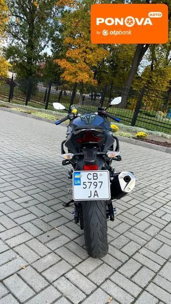 Kawasaki Ninja 400, 2022 г., Бензин, 15 тыс. км, Спортбайк, Синий, Прилуки AT-10430006 фото