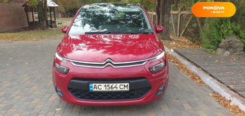 Citroen C4 Picasso, 2015, Дизель, 1.56 л., 173 тис. км, Мікровен, Червоний, Луцьк Cars-Pr-245839 фото