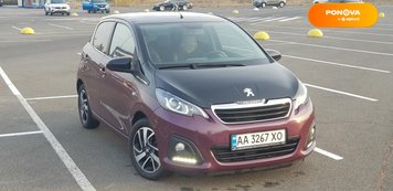 Peugeot 108, 2018, Бензин, 1 л., 53 тис. км, Хетчбек, Фіолетовий, Київ Cars-Pr-71211 фото