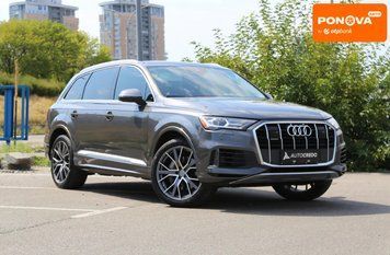 Audi Q7, 2020 р., Бензин, 84 тис. км, Позашляховик / Кросовер, Сірий, Київ AT-10425620 фото