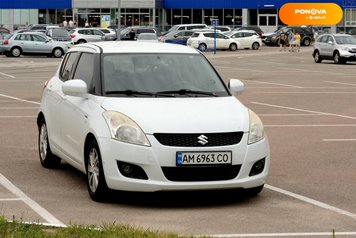 Suzuki Swift, 2013, Дизель, 1.25 л., 223 тис. км, Хетчбек, Білий, Житомир Cars-Pr-187202 фото