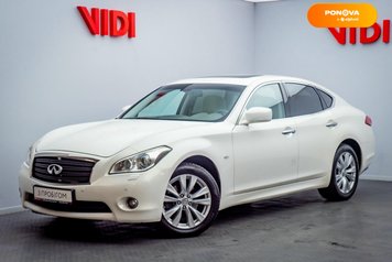 Infiniti M37, 2010, Бензин, 3.7 л., 262 тис. км, Седан, Білий, Київ 194830 фото