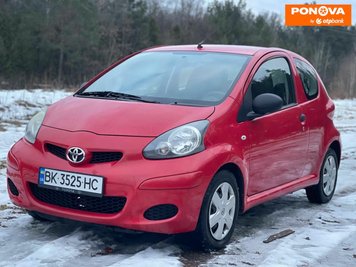 Toyota Aygo, 2009, Бензин, 1 л., 187 тис. км, Хетчбек, Червоний, Дубно Cars-Pr-260757 фото