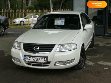 Nissan Almera, 2008, Бензин, 1.6 л., 201 тис. км, Седан, Білий, Львів 209314 фото