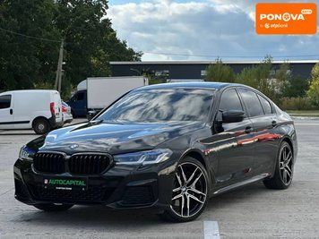 BMW 5 Series, 2018 р., Гібрид (PHEV), 177 тис. км, Седан, Чорний, Київ AT-10410486 фото
