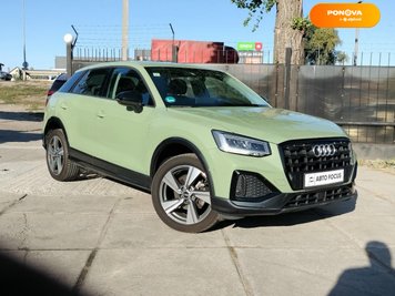 Audi Q2, 2020, Бензин, 1.5 л., 14 тис. км, Позашляховик / Кросовер, Зелений, Київ 203165 фото