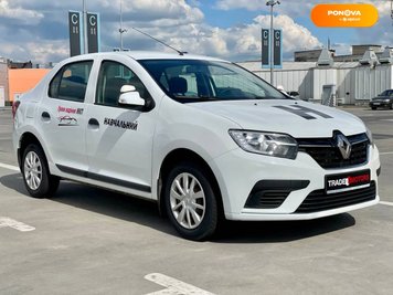 Renault Logan, 2019, Бензин, 0.9 л., 64 тис. км, Седан, Білий, Київ 107508 фото