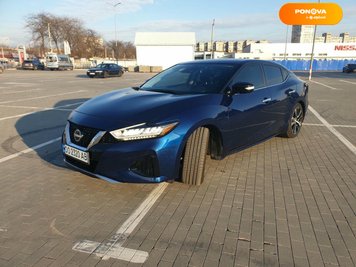 Nissan Maxima, 2022, Бензин, 3.5 л., 7 тис. км, Седан, Синій, Одеса Cars-Pr-163733 фото