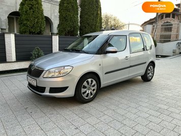 Skoda Roomster, 2012, Газ пропан-бутан / Бензин, 1.4 л., 199 тис. км, Мікровен, Сірий, Тячів Cars-Pr-225111 фото