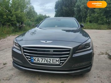 Hyundai Genesis, 2015, Бензин, 3.8 л., 104 тис. км, Седан, Сірий, Київ Cars-Pr-242166 фото