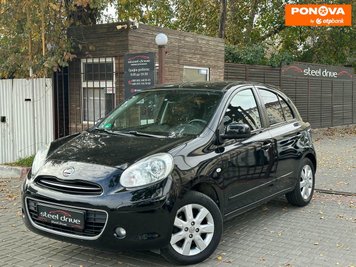 Nissan Micra, 2011, Бензин, 1.24 л., 205 тис. км, Хетчбек, Чорний, Одеса 257780 фото