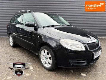 Skoda Fabia, 2009 г., Бензин, 230 тыс. км, Универсал, Чорный, Каменское (Днепродзержинск) AT-10411482 фото