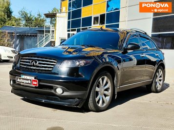 Infiniti FX 35, 2004, Бензин, 3.5 л., 185 тис. км, Позашляховик / Кросовер, Чорний, Харків 194663 фото