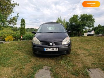 Renault Megane Scenic, 2004, Бензин, 1.6 л., 190 тис. км, Мінівен, Чорний, Харків Cars-Pr-63269 фото