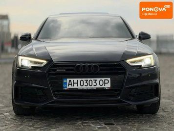 Audi A4, 2017 р., Бензин, 190 тис. км, Седан, Чорний, Дніпро (Дніпропетровськ) AT-10415443 фото