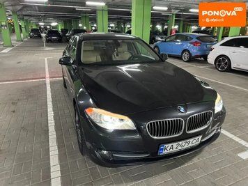 BMW 5 Series, 2011 р., Бензин, 191 тис. км, Седан, Сірий, Київ AT-10416202 фото