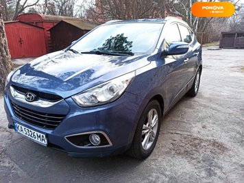 Hyundai ix35, 2013, Дизель, 2 л., 177 тис. км, Позашляховик / Кросовер, Синій, Київ Cars-Pr-243378 фото