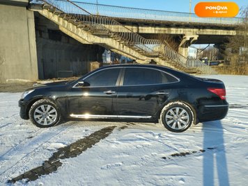 Hyundai Equus, 2011, Газ пропан-бутан / Бензин, 4.6 л., 127 тис. км, Седан, Чорний, Дрогобич Cars-Pr-178237 фото