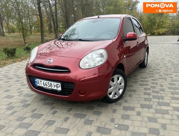 Nissan Micra, 2013, Газ пропан-бутан / Бензин, 1.2 л., 124 тис. км, Хетчбек, Червоний, Біла Церква Cars-Pr-264623 фото