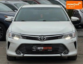 Toyota Camry, 2016 г., Газ пропан-бутан / Бензин, 197 тыс. км, Седан, Белый, Харьков AT-10404952 фото