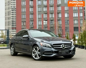 Mercedes-Benz C-Class, 2015, Бензин, 1.99 л., 155 тис. км, Седан, Сірий, Київ 280307 фото