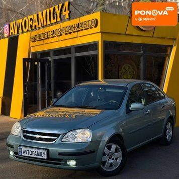 Chevrolet Lacetti, 2005 р., Бензин, 243 тис. км, Седан, Зелений, Київ AT-10416565 фото