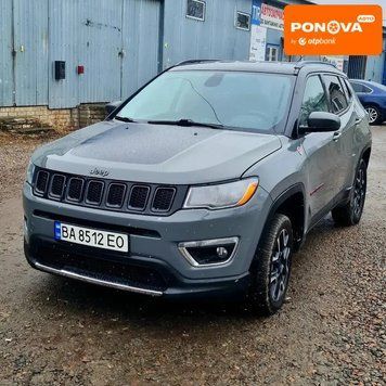 Jeep Compass, 2019 р., Бензин, 237 тис. км, Позашляховик / Кросовер, Сірий, Кременчук AT-10403911 фото